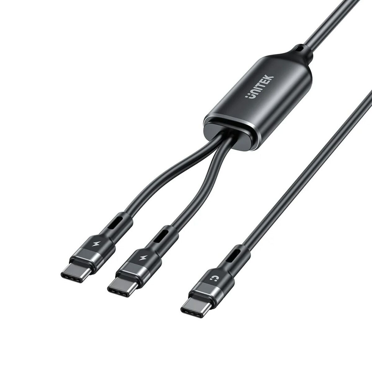 Cable USB Unitek C14146ABK01-1.8M Negro 1,8 m