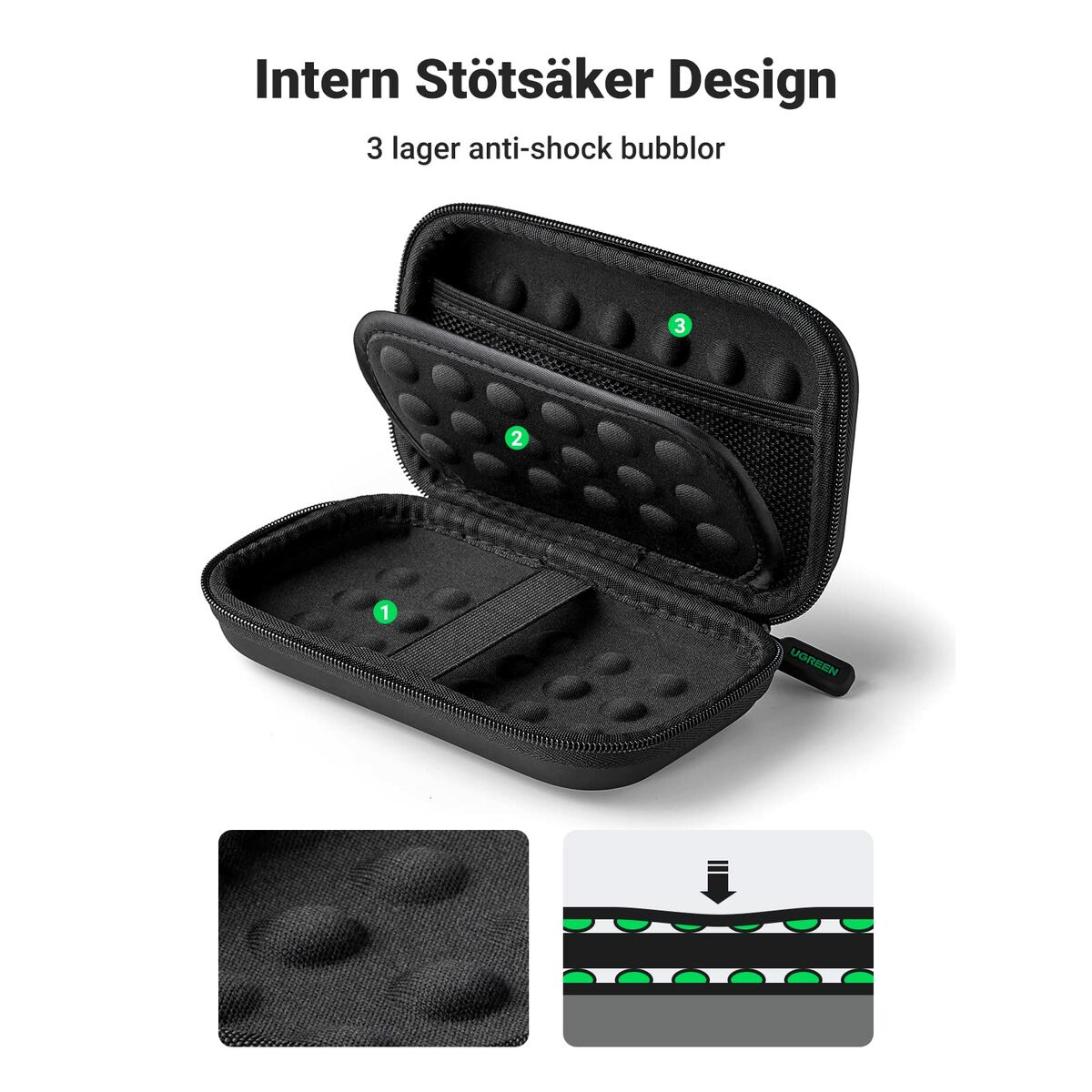 Funda Disco Duro Ugreen 57444