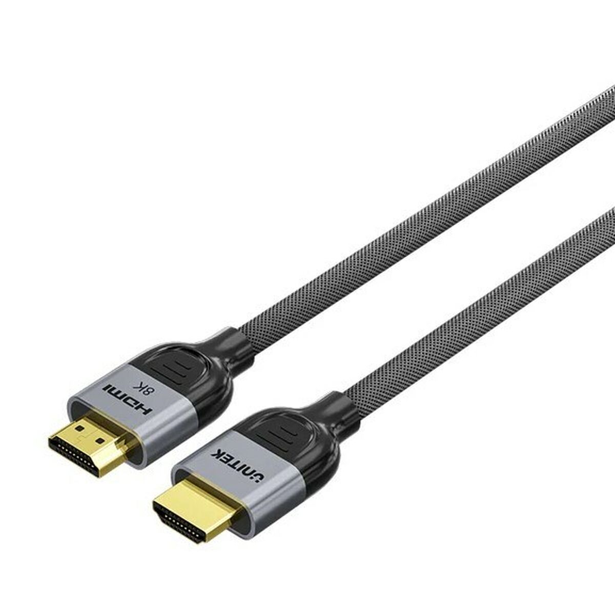 Cable HDMI Unitek C11093RGY01-2M Negro Gris 2 m