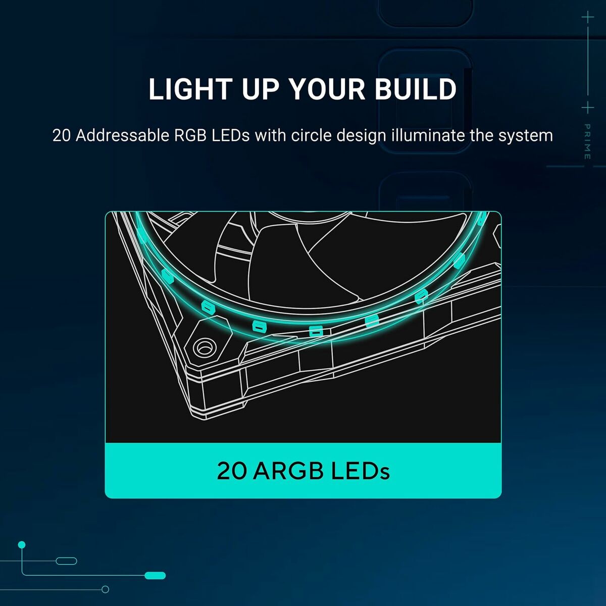Ventilador de Caja Asus 90DA00L3-B09020 Ø 12 cm (3 Unidades)