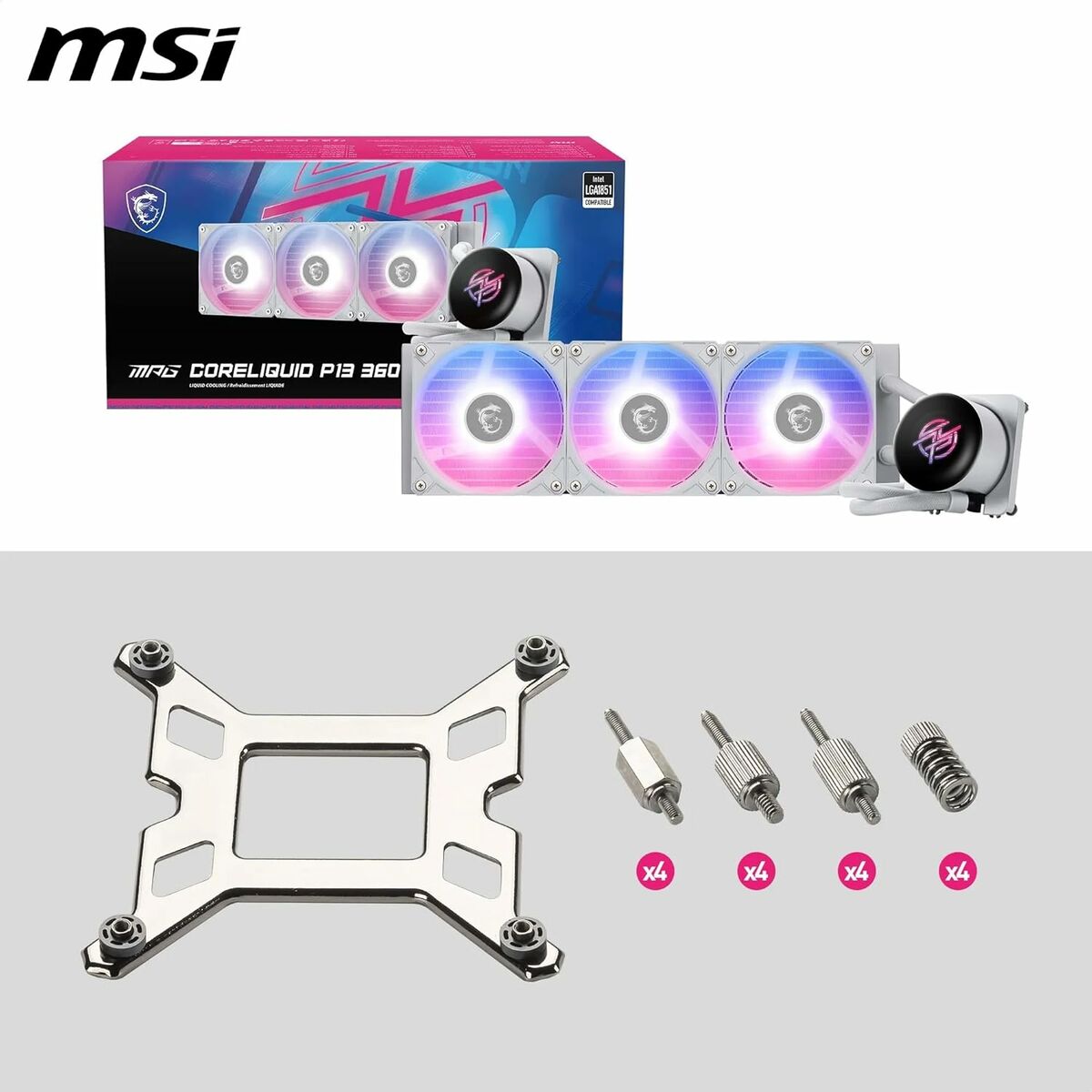 Kit de Refrigeración Líquida MSI 306-7ZWGA21-L80