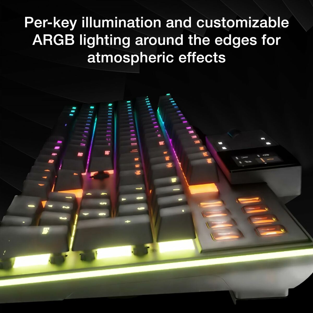 Teclado Be Quiet! BT002US Negro Multicolor QWERTY Qwerty US