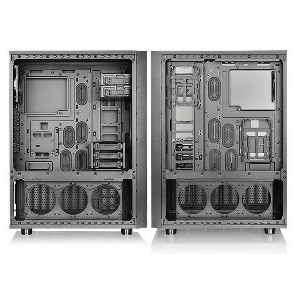 Caja Semitorre ATX THERMALTAKE CA-1F8-00M1WN-02 Azul Negro