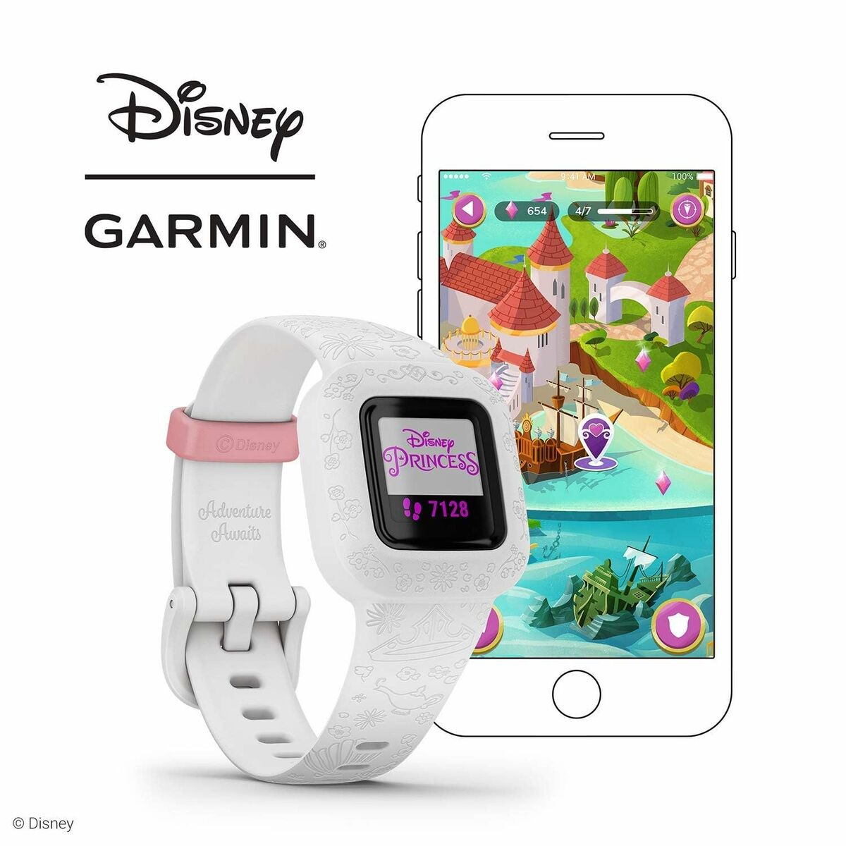 Pulsera de Actividad GARMIN 010-02441-12 Blanco