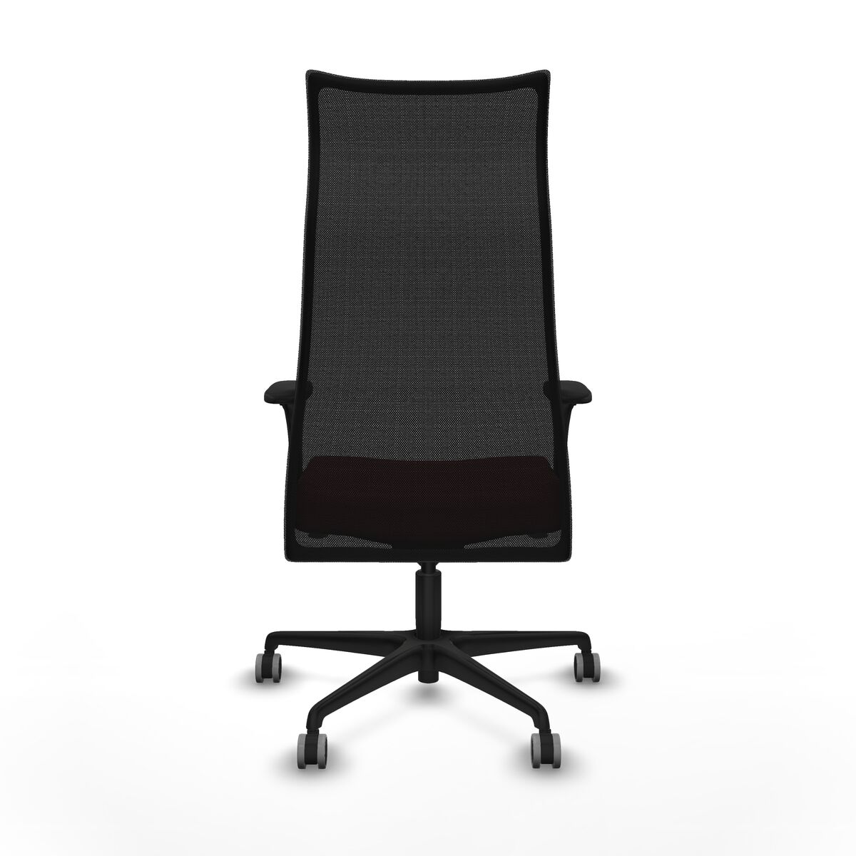 Silla de Oficina Albacete Piqueras y Crespo B1C036G Granate