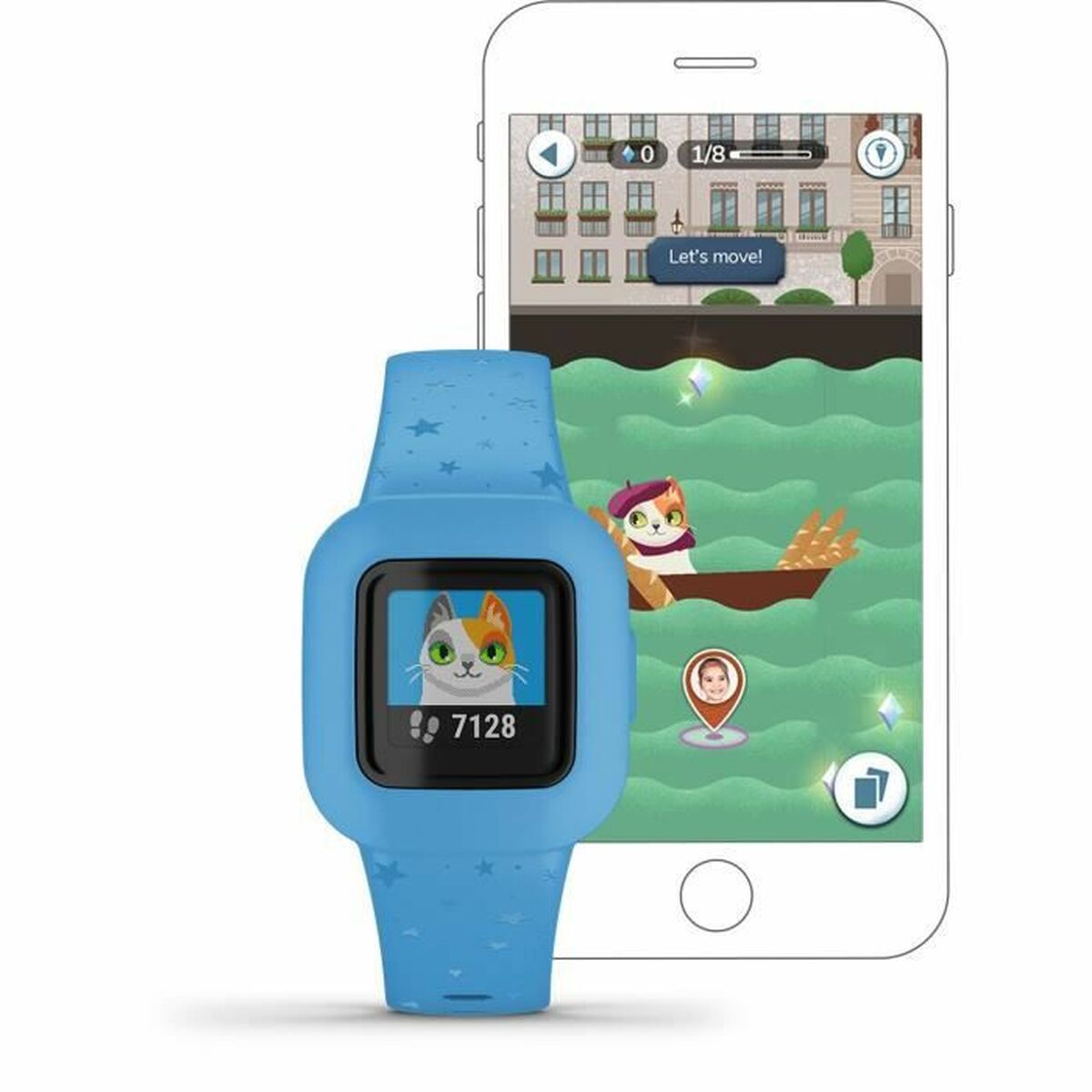 Reloj Infantil GARMIN 010-02441-02 Azul