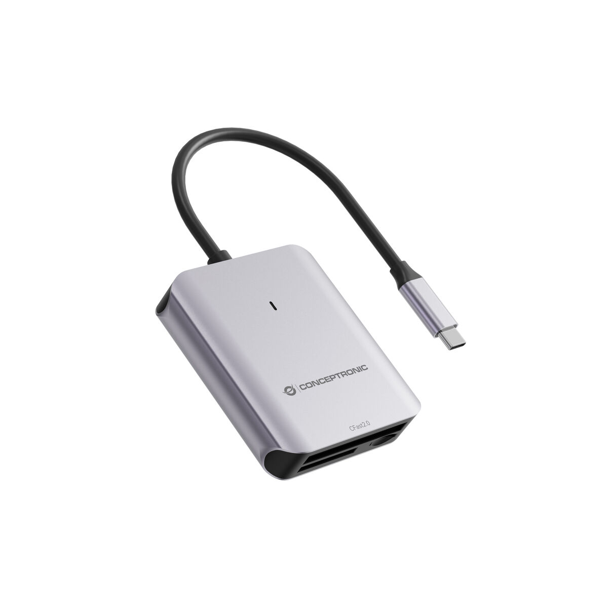 Lector de Tarjetas Conceptronic 3 en 1 USB 3.2 Gen 2 Gris