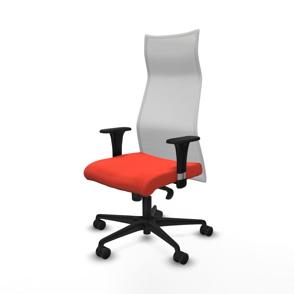 Silla de Oficina Albacete XL Piqueras y Crespo B1C036N Naranja Oscuro