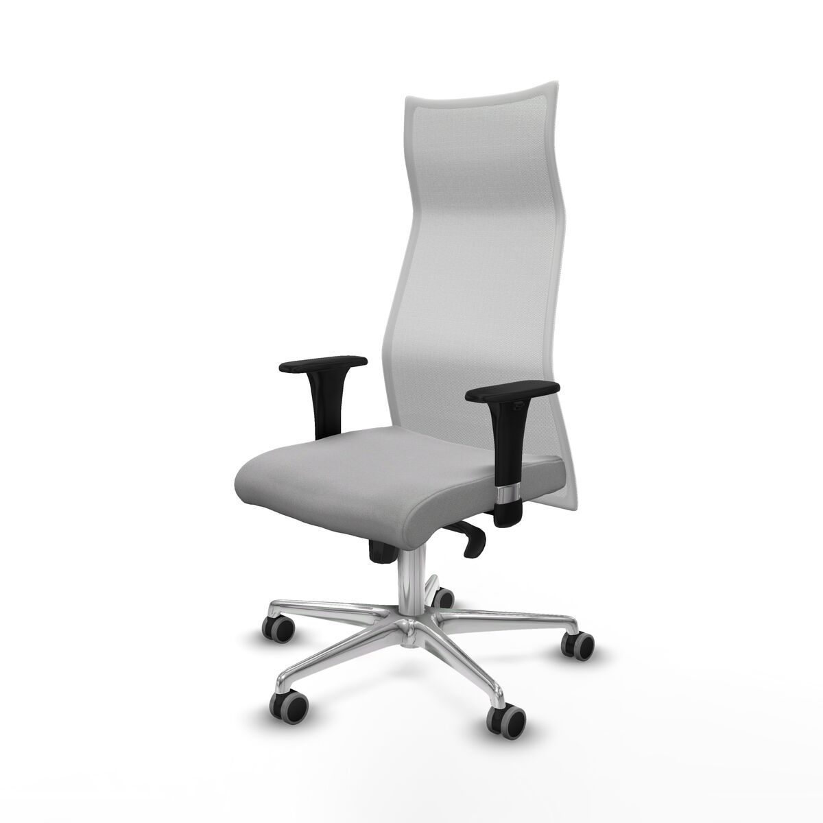 Silla de Oficina Albacete XL Piqueras y Crespo B1C086G Gris claro