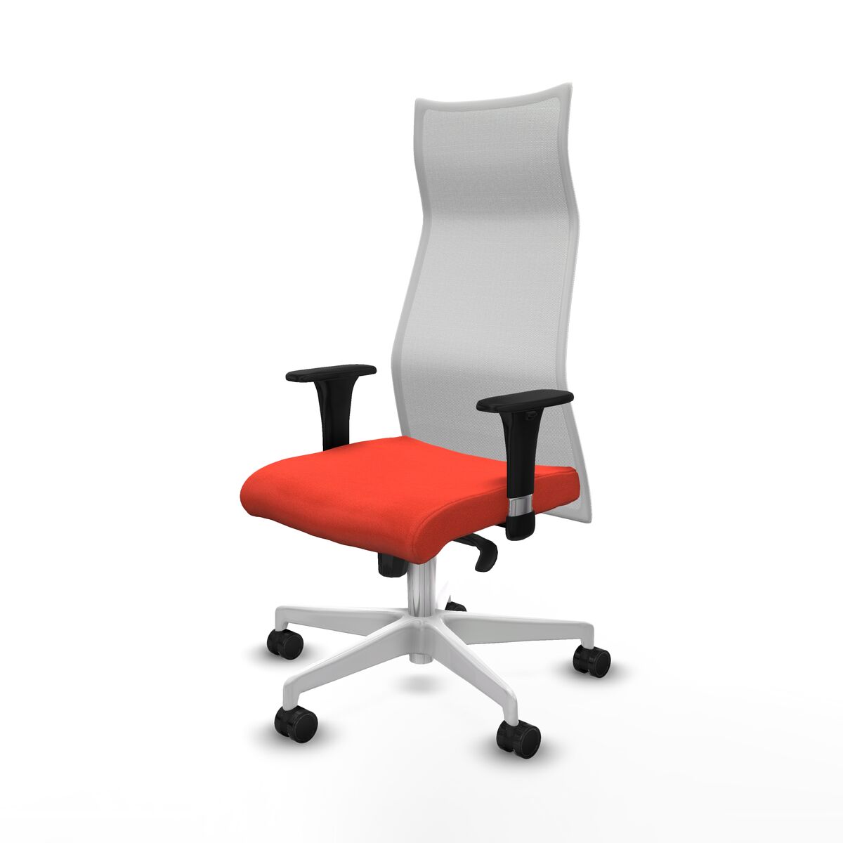 Silla de Oficina Albacete XL Piqueras y Crespo B1C026N Naranja Oscuro