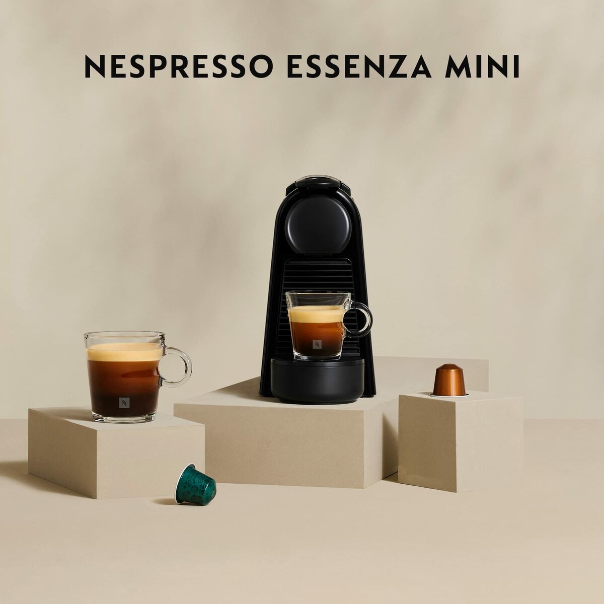 Cafetera de Cápsulas DeLonghi ESSENZA MINI Lima 600 ml