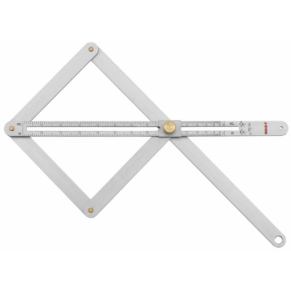 Escuadra SOLA Aluminio 170 x 380 mm