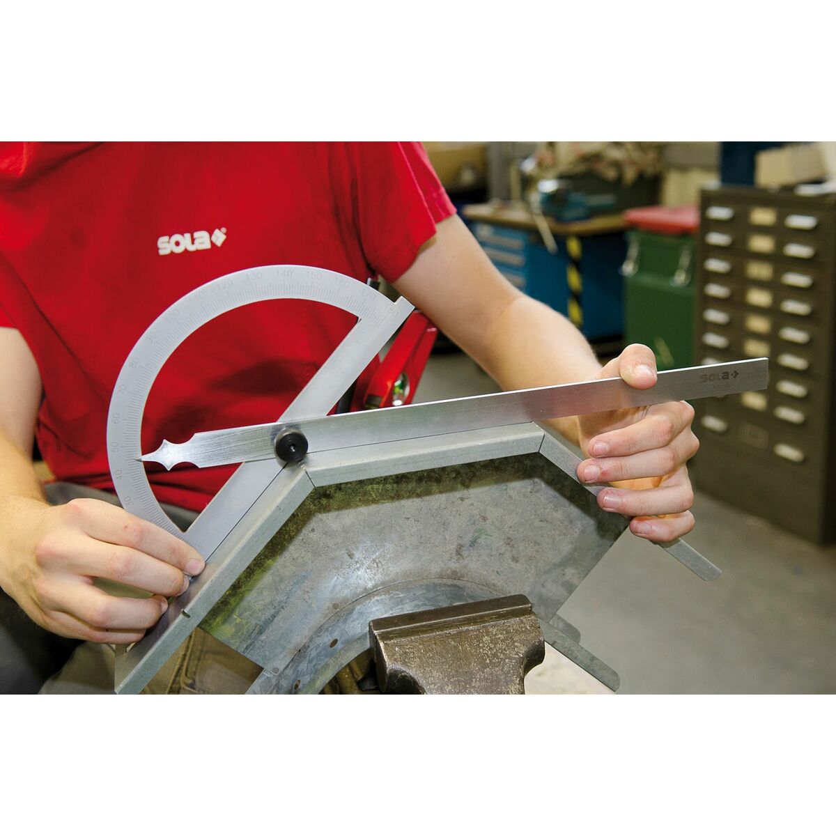 Transportador de ángulos SOLA GR