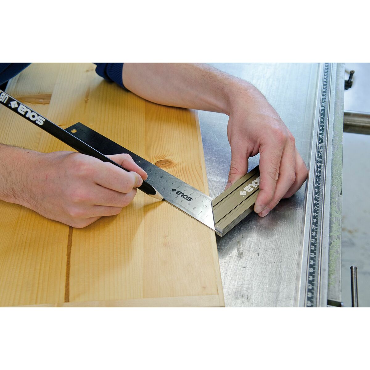 Escuadra de carpintero SOLA SRB 30 x 14,5 cm