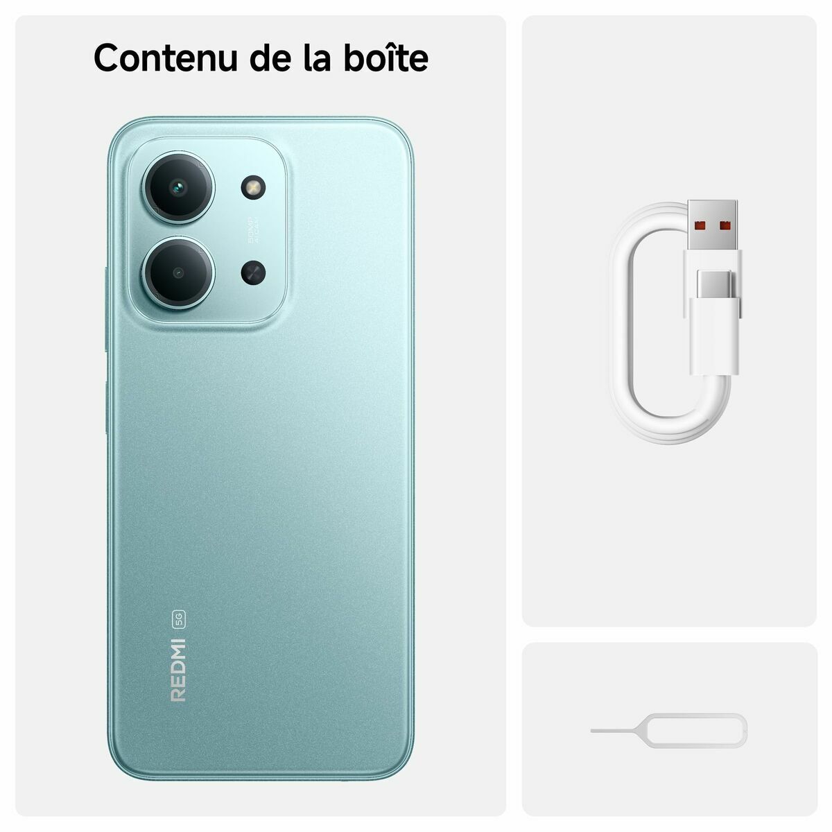 Smartphone Xiaomi Redmi 15C Octa Core 4 GB RAM 128 GB Verde 6,9"