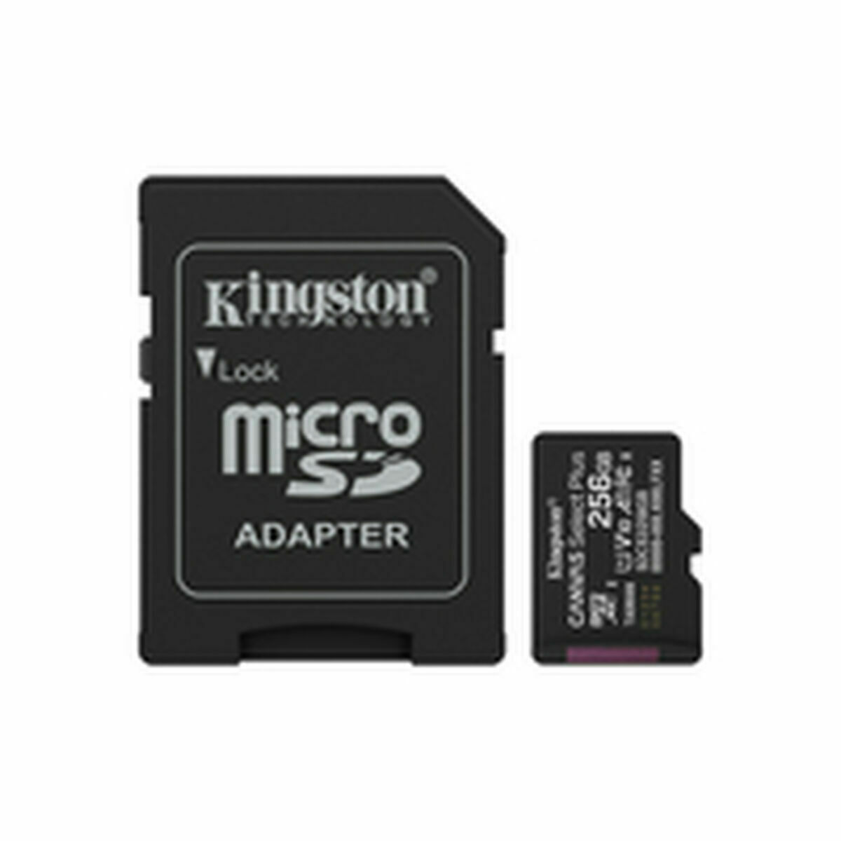 Tarjeta de Memoria Micro SD con Adaptador Kingston SDCS3/256GB