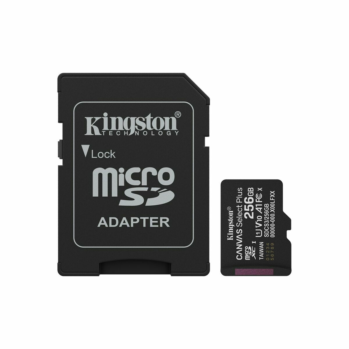 Tarjeta de Memoria Micro SD con Adaptador Kingston SDCS3/256GB