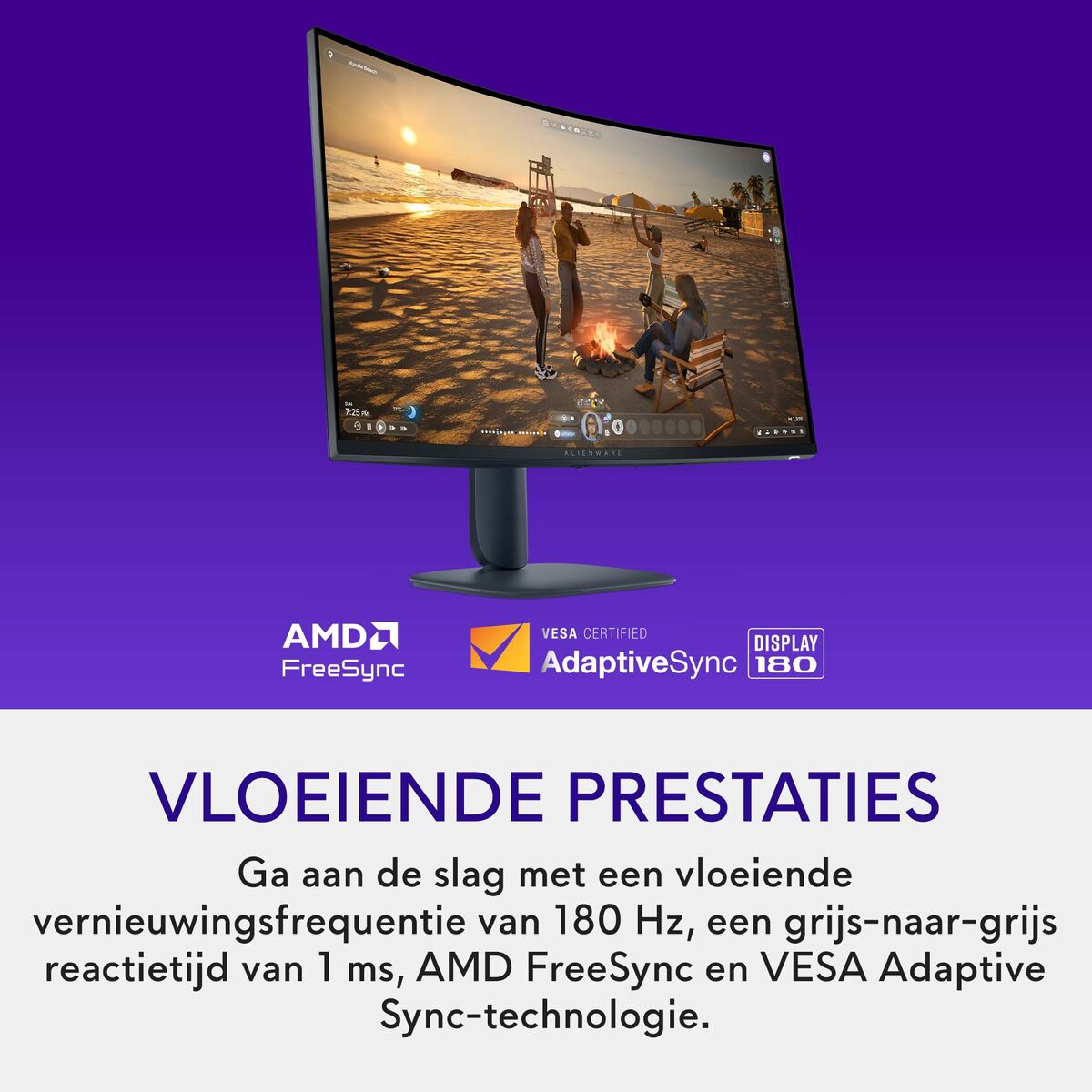 Monitor Dell 210-BQWN Wide Quad HD 31,5"