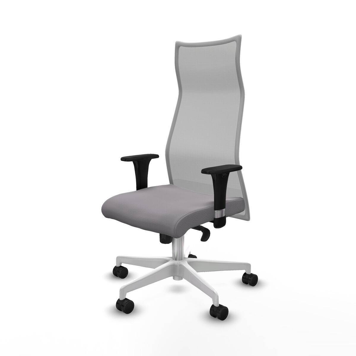 Silla de Oficina Albacete XL Piqueras y Crespo B1C026N Gris