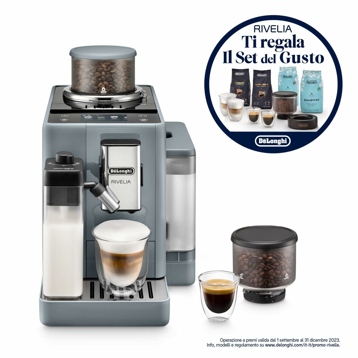 Cafetera Superautomática DeLonghi EXAM 440.55.G 1450 W 1,4 L 6 Tazas 250 g