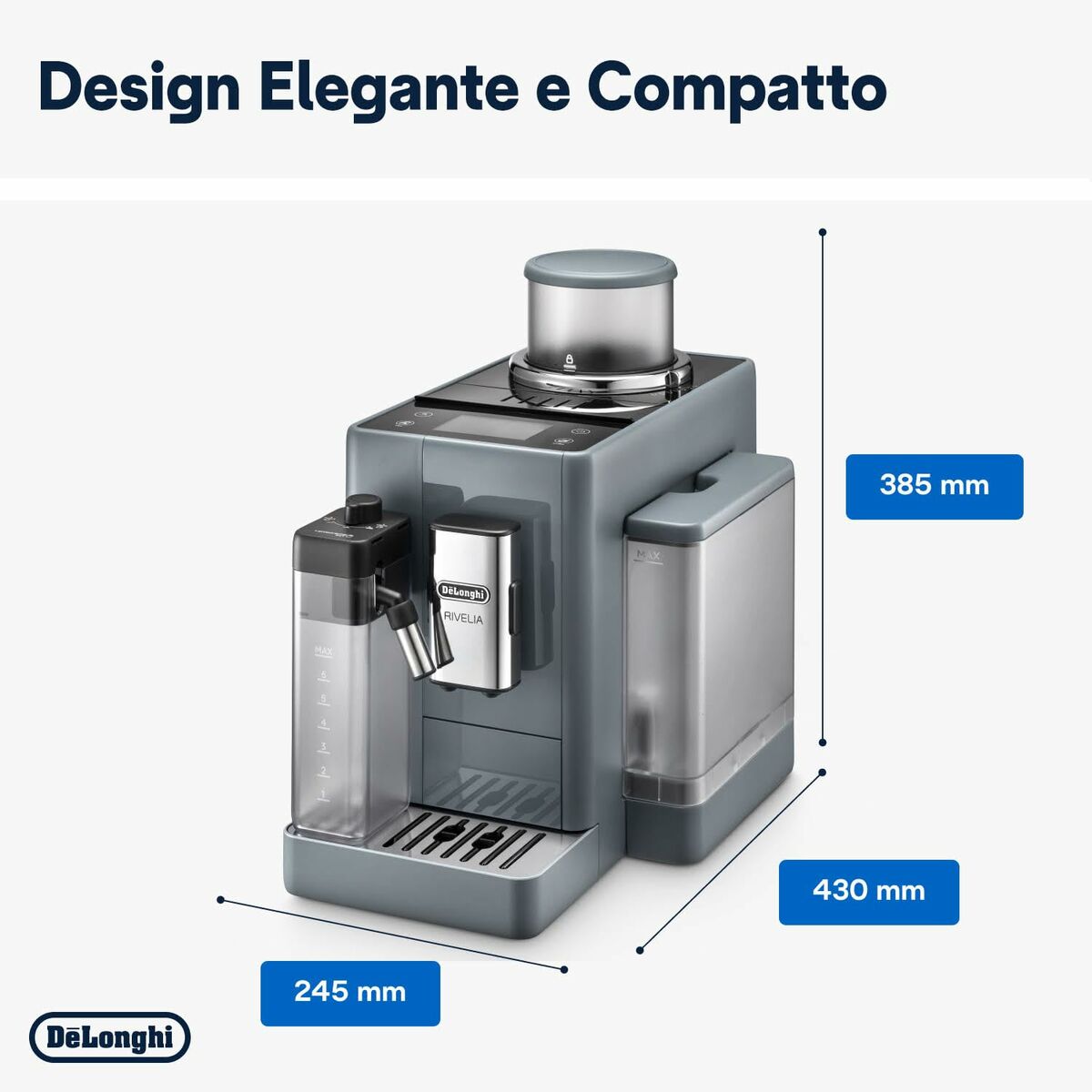 Cafetera Superautomática DeLonghi EXAM 440.55.G 1450 W 1,4 L 6 Tazas 250 g