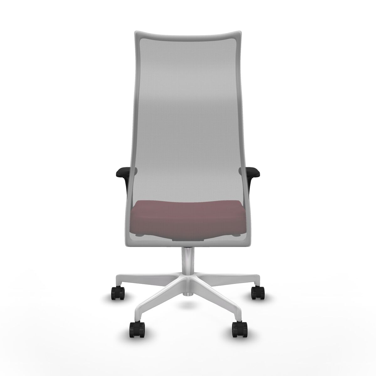 Silla de Oficina Albacete XL Piqueras y Crespo B1C026N Granate