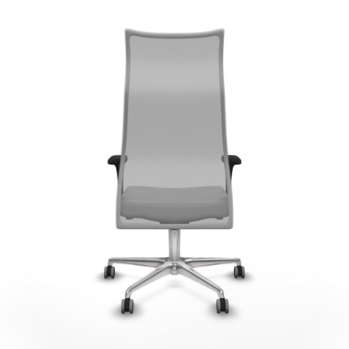 Silla de Oficina Albacete XL Piqueras y Crespo B1C086G Gris claro