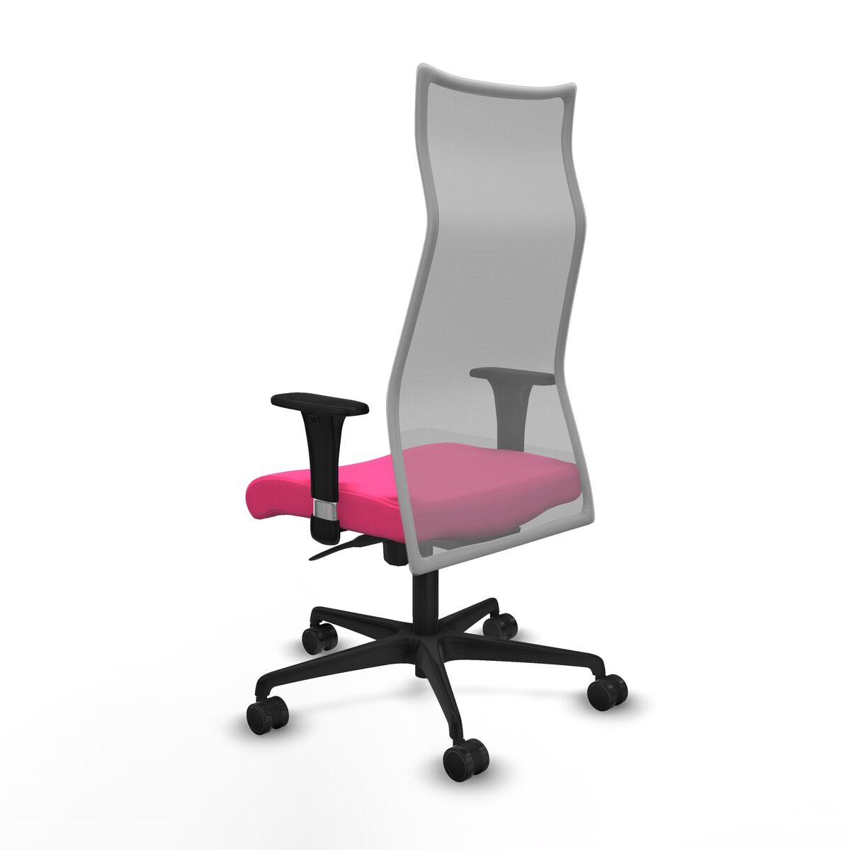 Silla de Oficina Albacete XL Piqueras y Crespo B1C036N Rosa