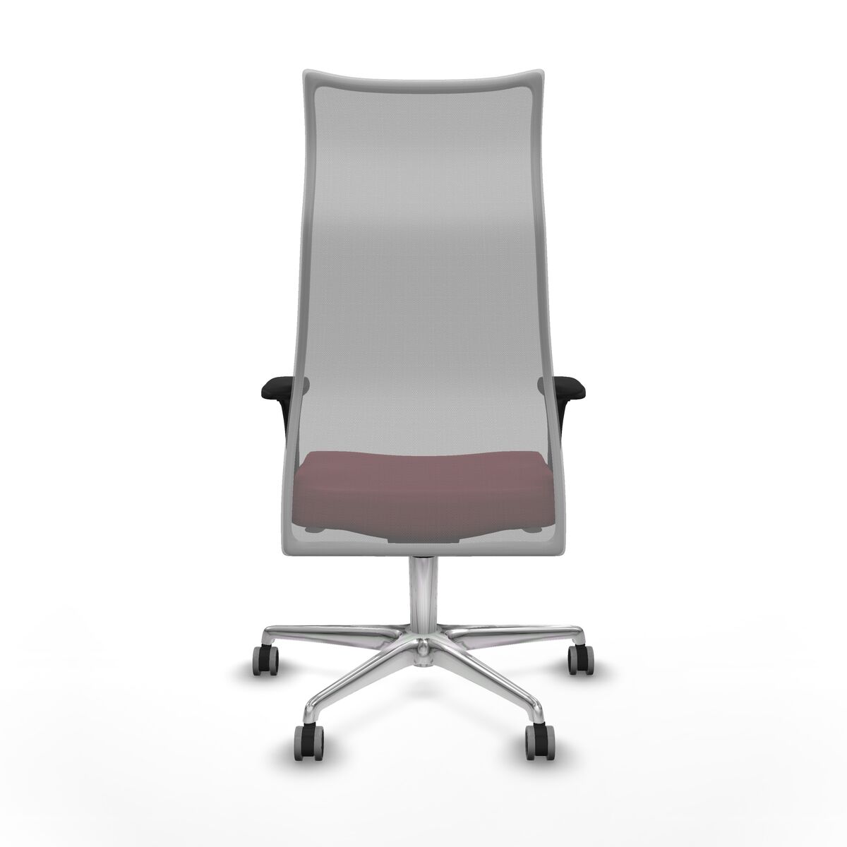 Silla de Oficina Albacete XL Piqueras y Crespo B1C086G Granate