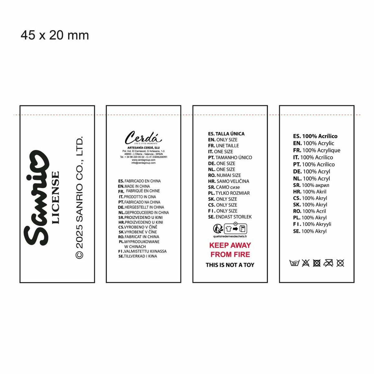 Gorro Infantil Hello Kitty black