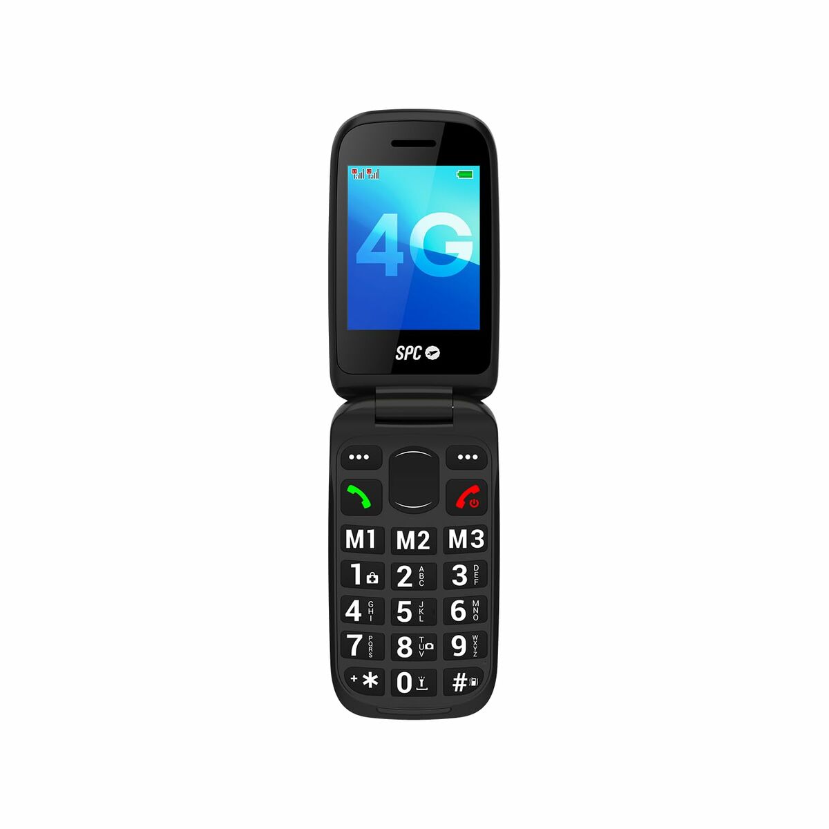 Teléfono Móvil para Mayores SPC 2337N Negro 128 GB 2,8"
