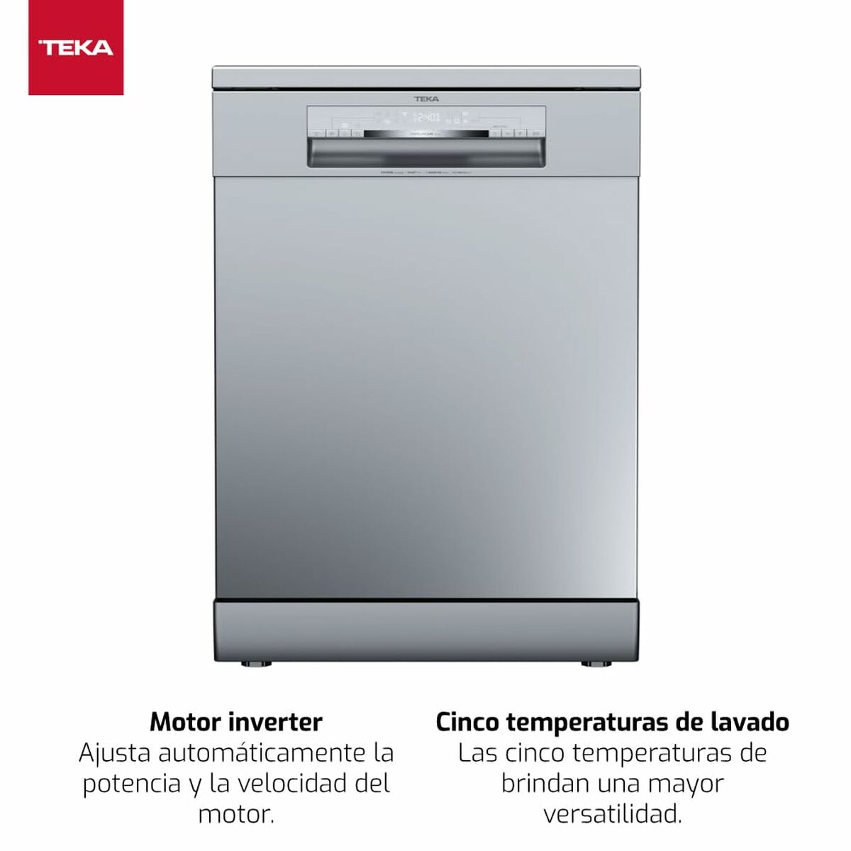 Lavavajillas Teka DFS76850 Acero 60 cm
