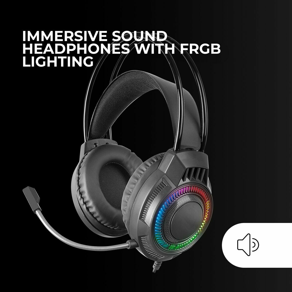 Teclado y Ratón Mars Gaming MCP124PROES Negro Multicolor Qwerty Español