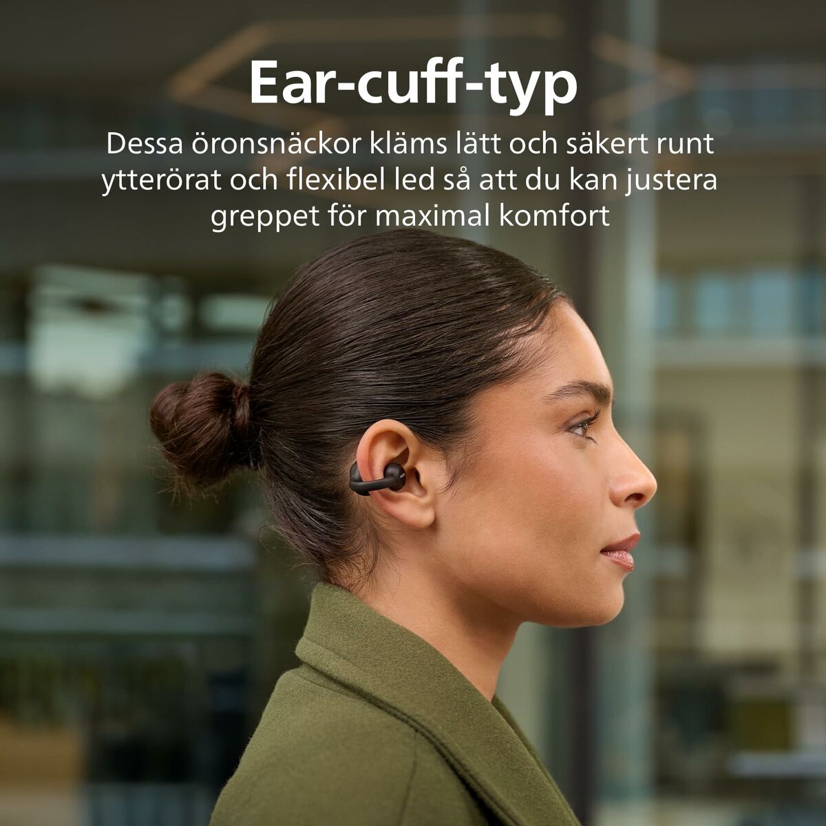 Auriculares Philips TAQ2000BK/00 Negro