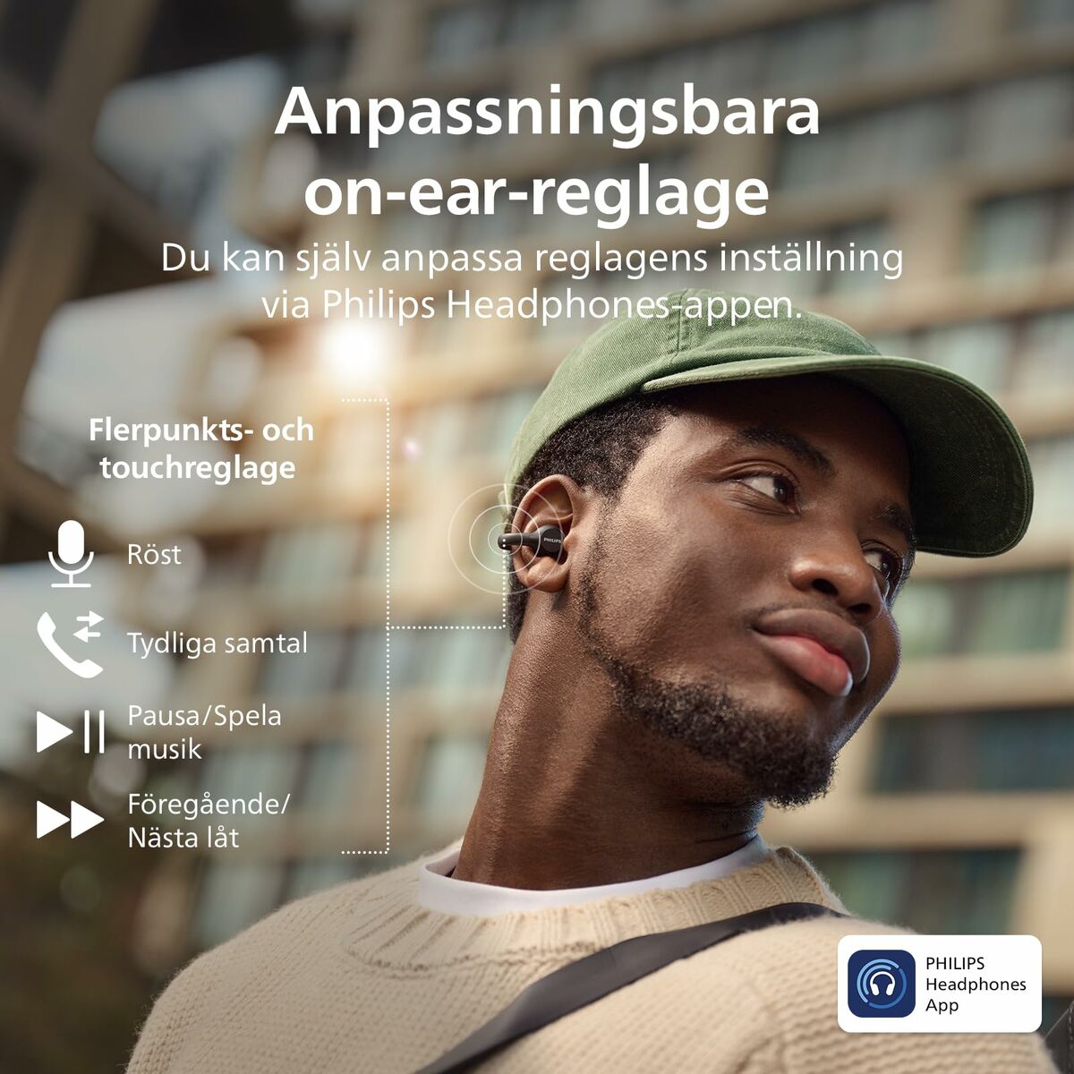 Auriculares Philips TAQ2000BK/00 Negro