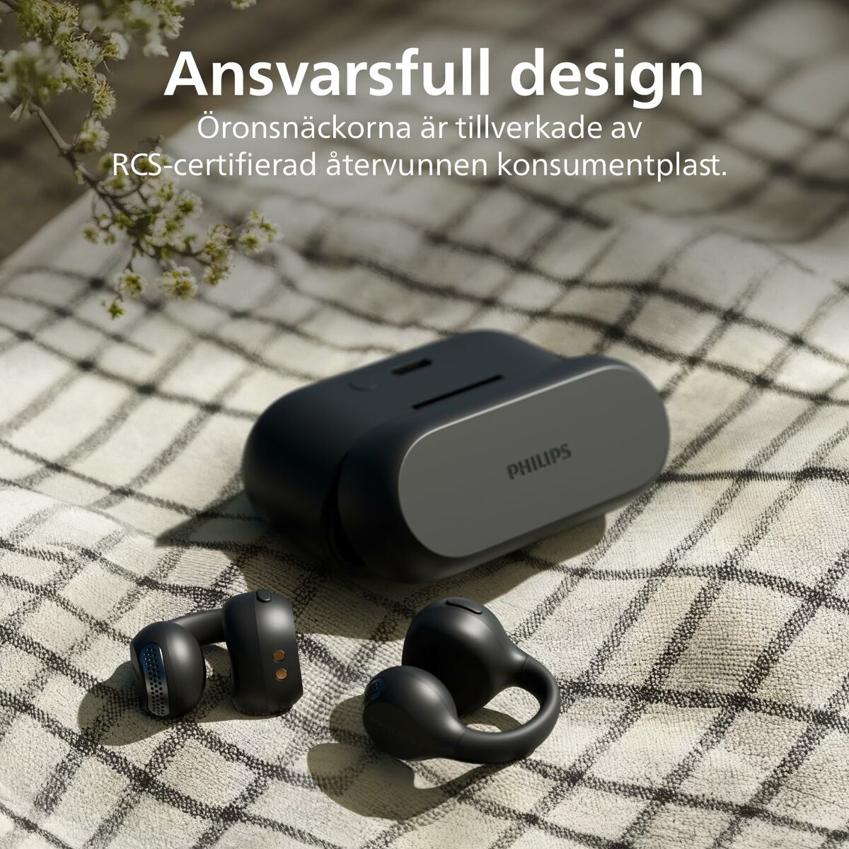 Auriculares Philips TAQ2000BK/00 Negro