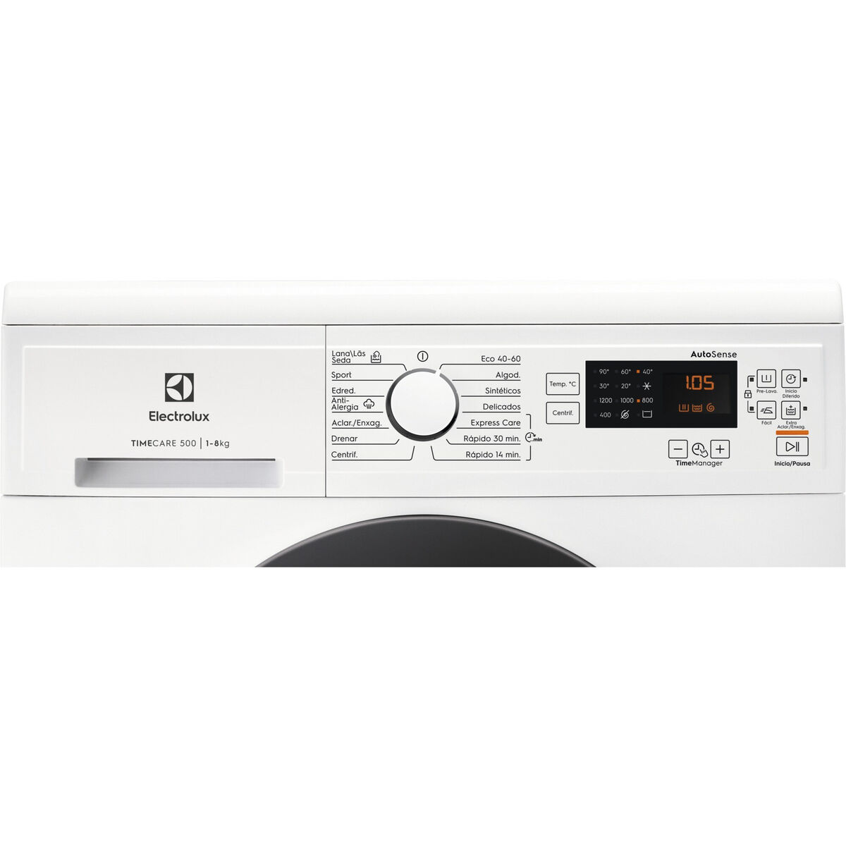 Lavadora Electrolux EA2F6821CF 1200 rpm 8 kg