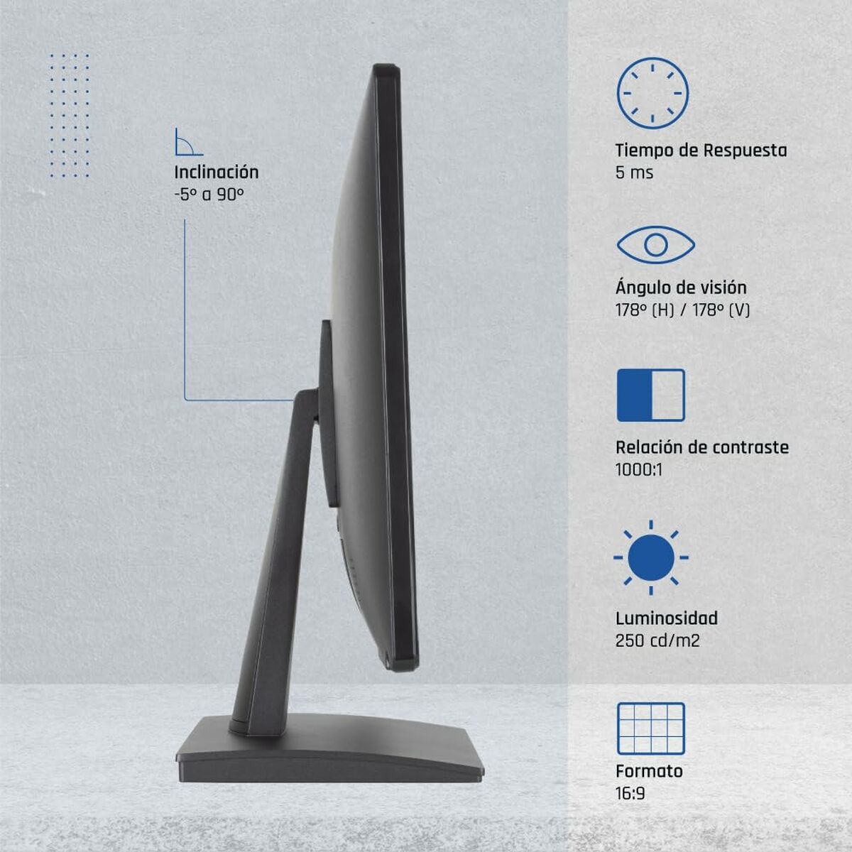 Monitor iggual IGG319840 21,5" Full HD