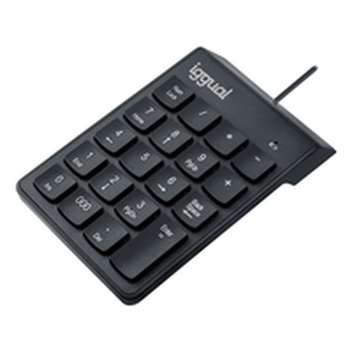 Teclado iggual IGG319956 Negro