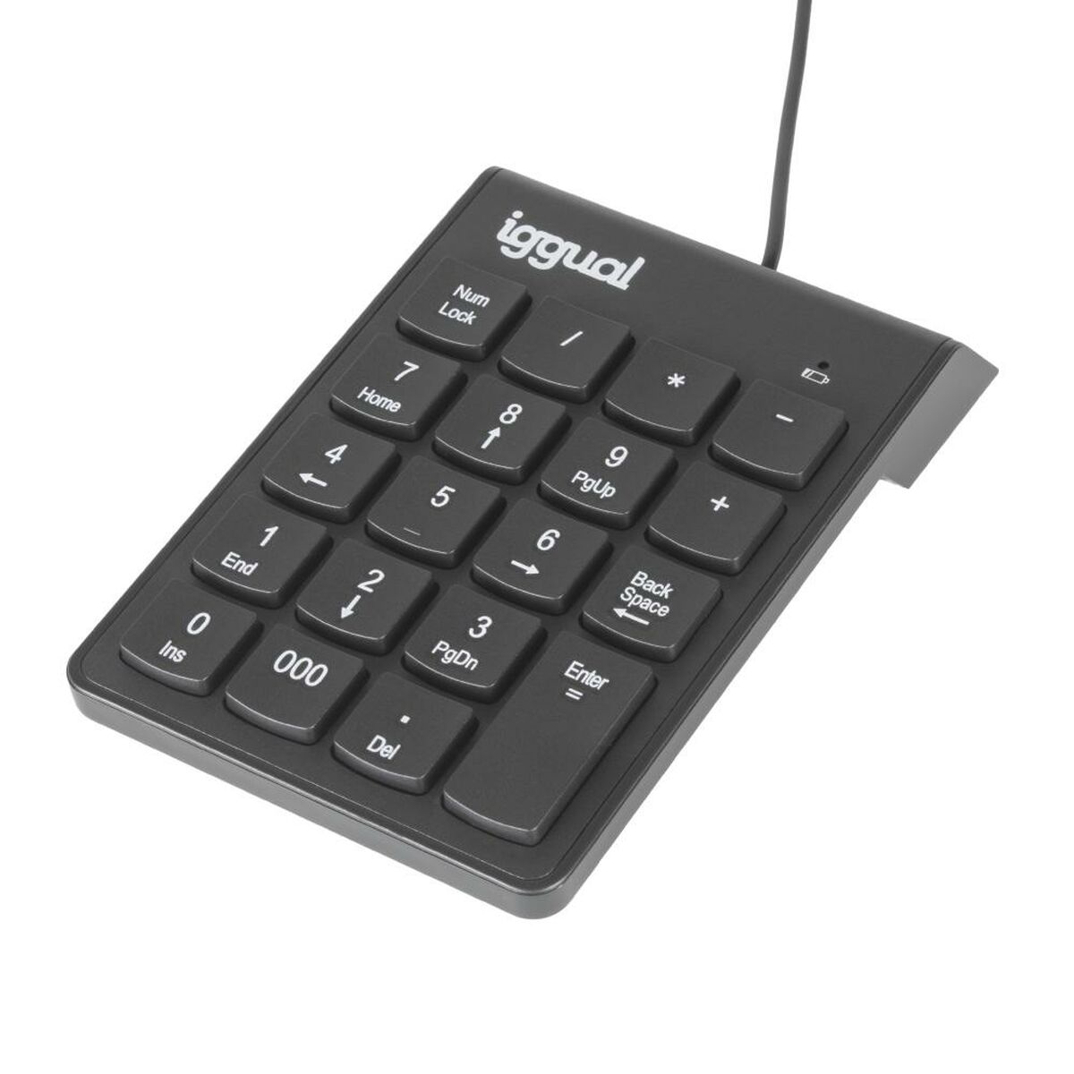 Teclado iggual IGG319956 Negro