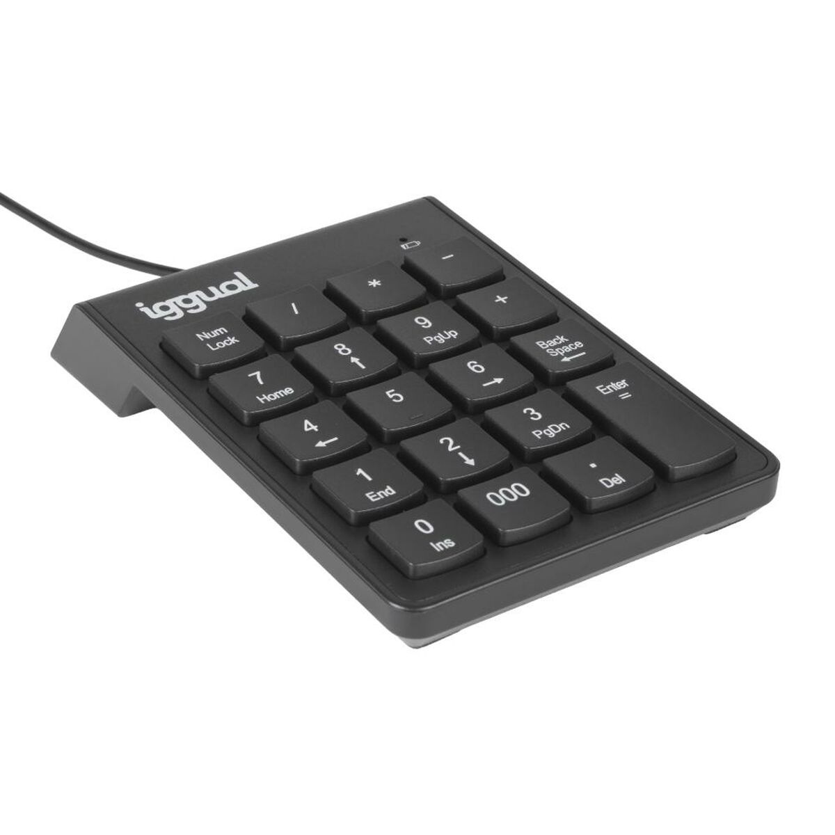 Teclado iggual IGG319956 Negro