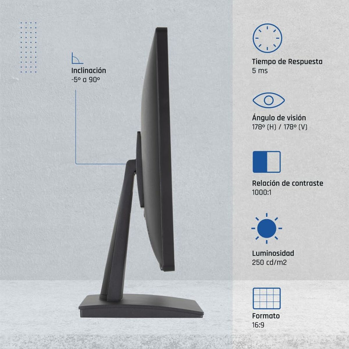 Monitor iggual IGG319833 21,5" Full HD