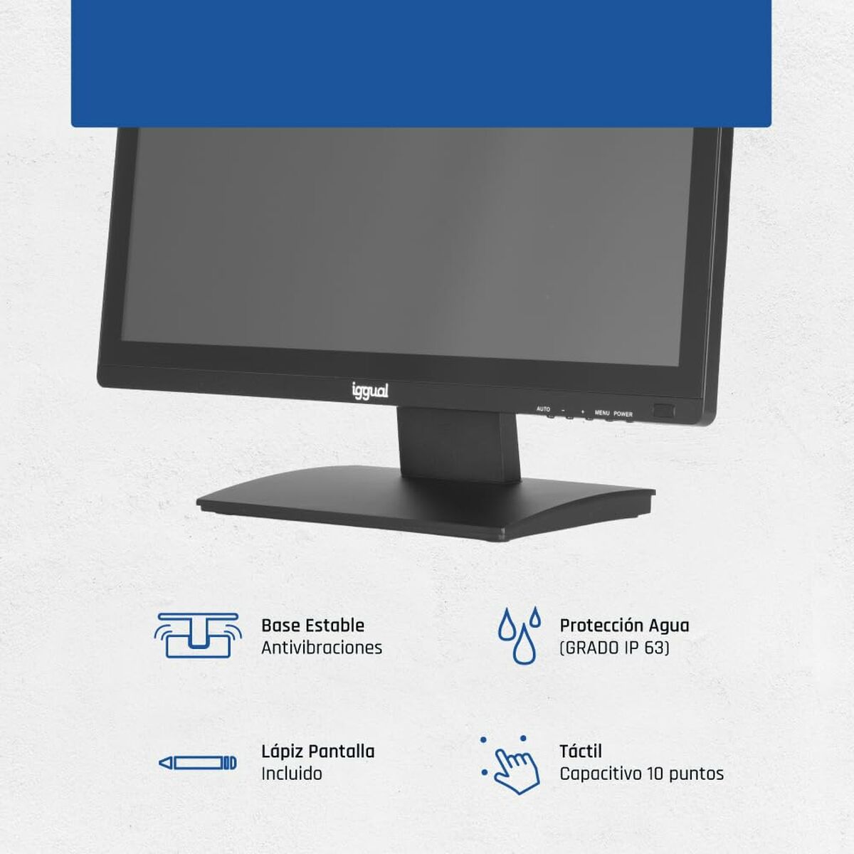 Monitor iggual IGG319833 21,5" Full HD