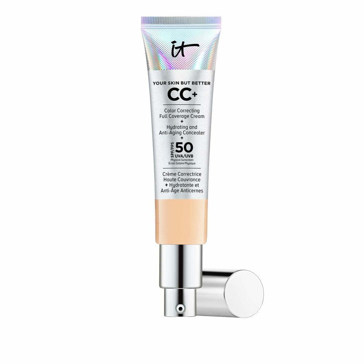 Crema Hidratante CC Cream It Cosmetics Your Skin But Better Beige Light Medium Spf 50