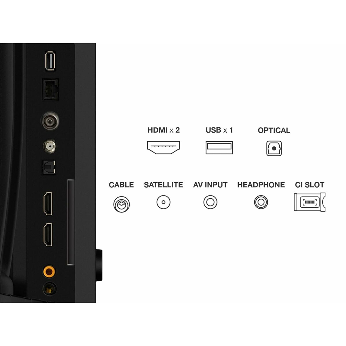 Smart TV TCL 32V5C Full HD 32" HDR HDR10 QLED