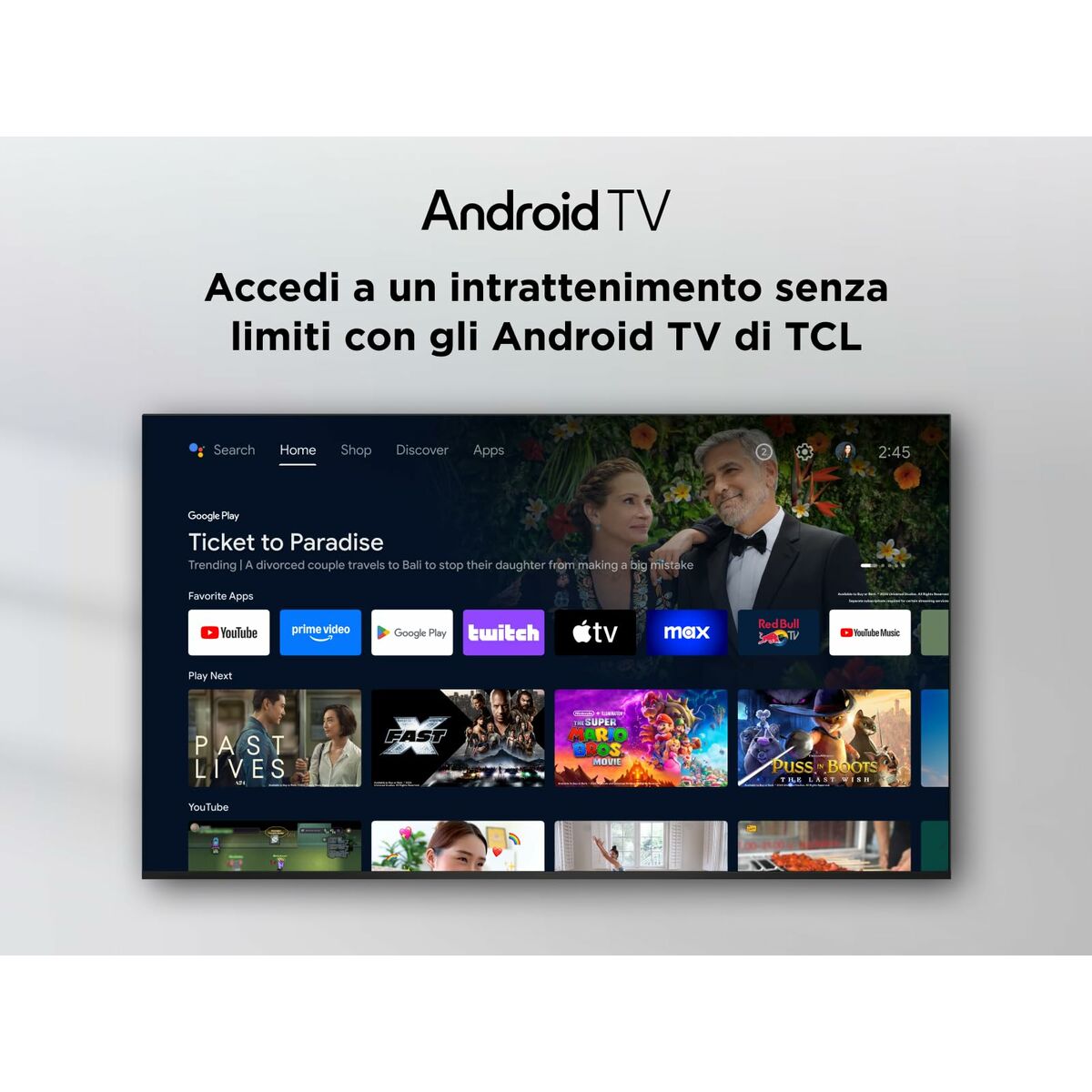 Smart TV TCL 32V5C Full HD 32" HDR HDR10 QLED
