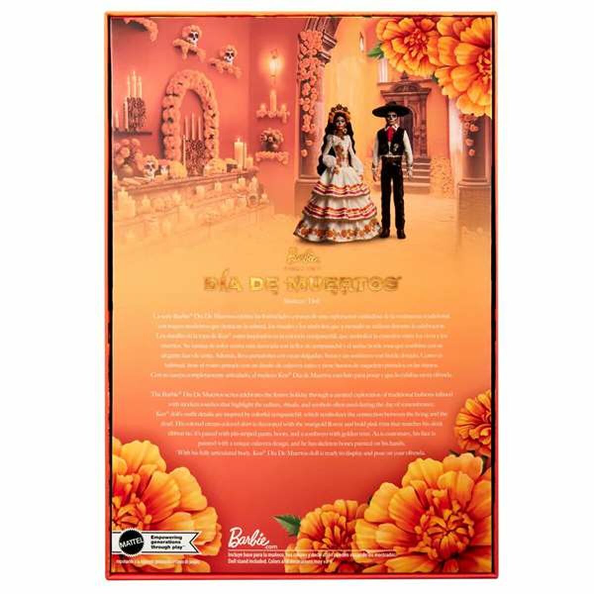 Muñeco Mattel Ken Día de los muertos