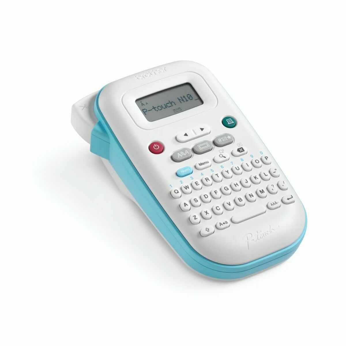 Cargador + Pilas Recargables Brother PT-N10 PORTABLE MODEL Monocromo