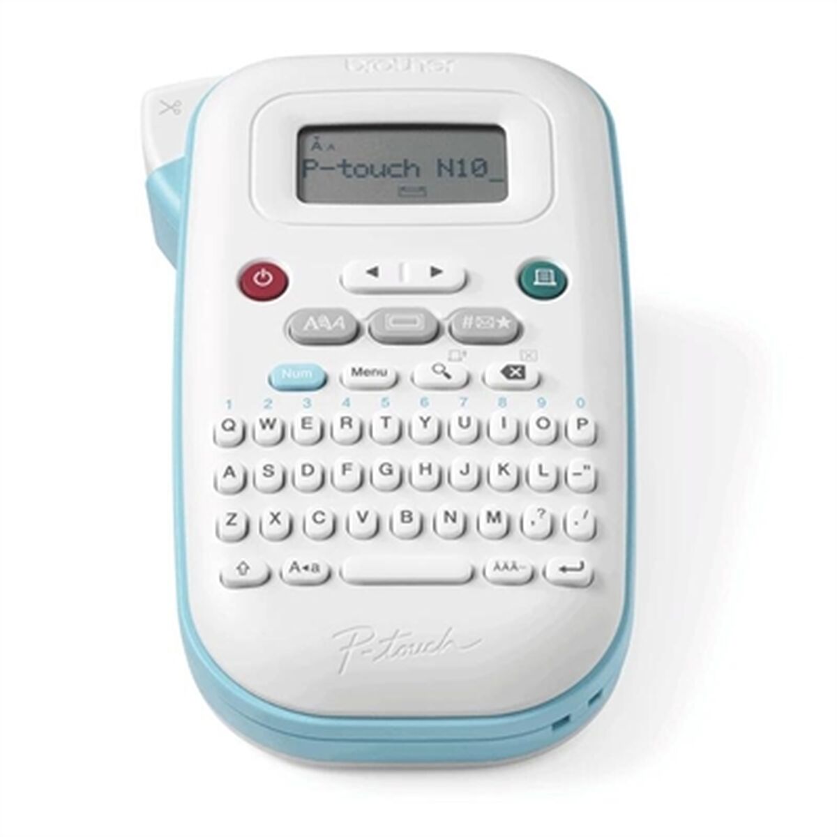 Cargador + Pilas Recargables Brother PT-N10 PORTABLE MODEL Monocromo