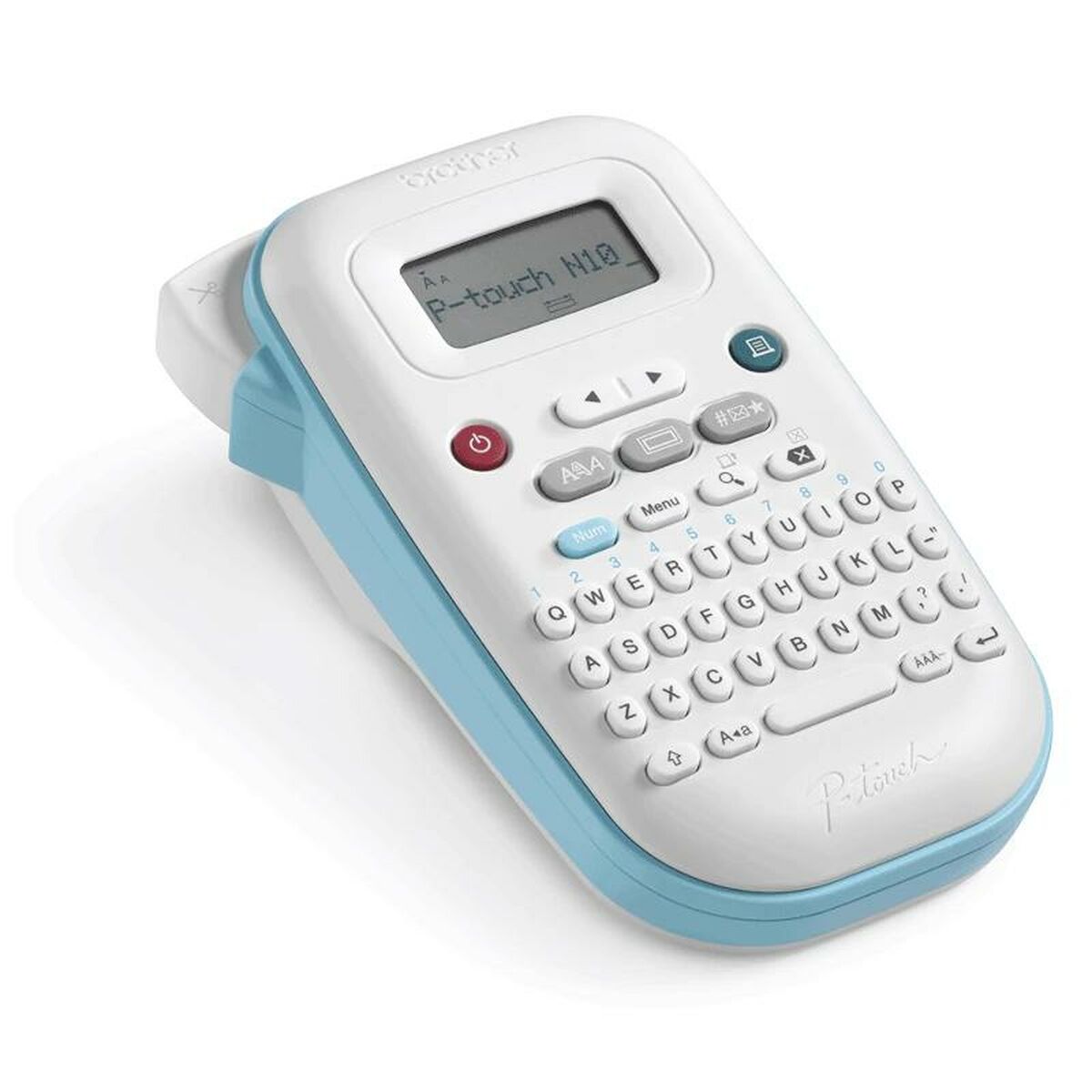 Cargador + Pilas Recargables Brother PT-N10 PORTABLE MODEL Monocromo